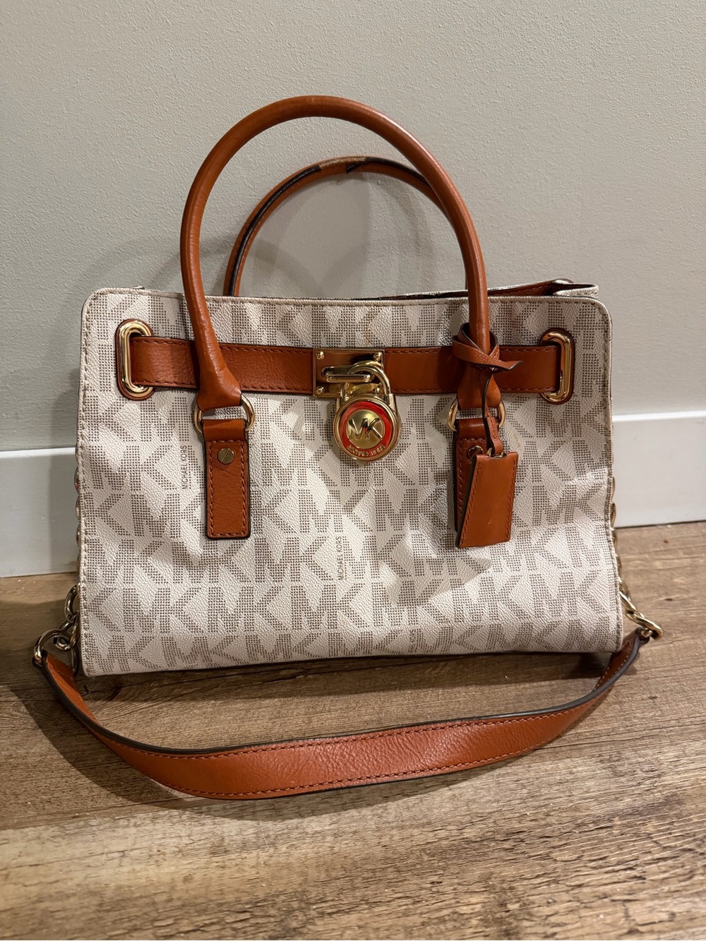 MICHAEL Michael Kors Monogram Hamilton satchel bag